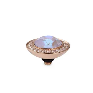 Qudo Tondo Deluxe 13mm Rose Gold Topper - Lavender Delite