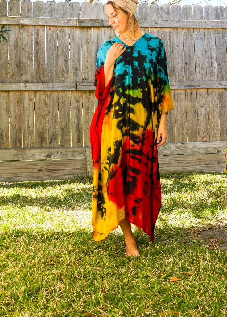 Rasta Sunset Kaftan