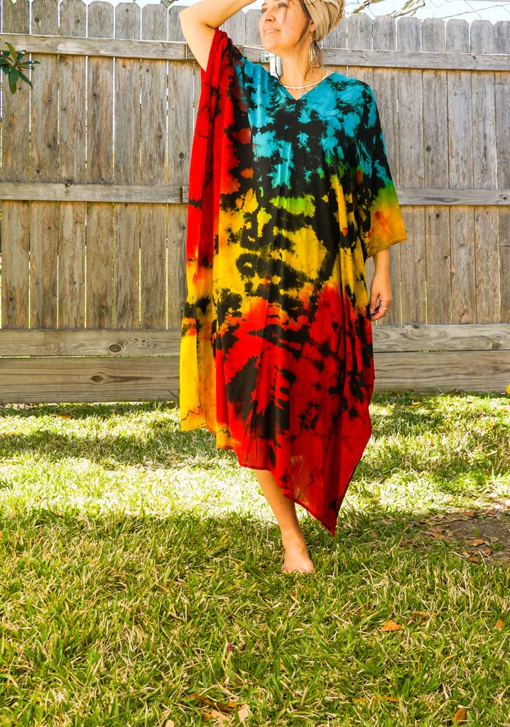 Rasta Sunset Kaftan