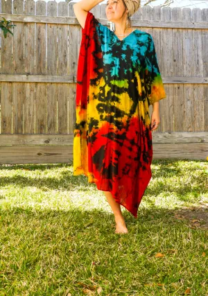 Rasta Sunset Kaftan