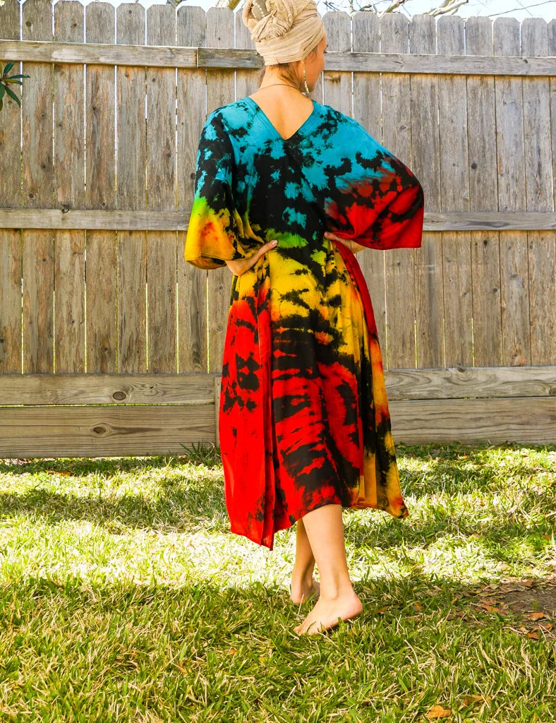 Rasta Sunset Kaftan