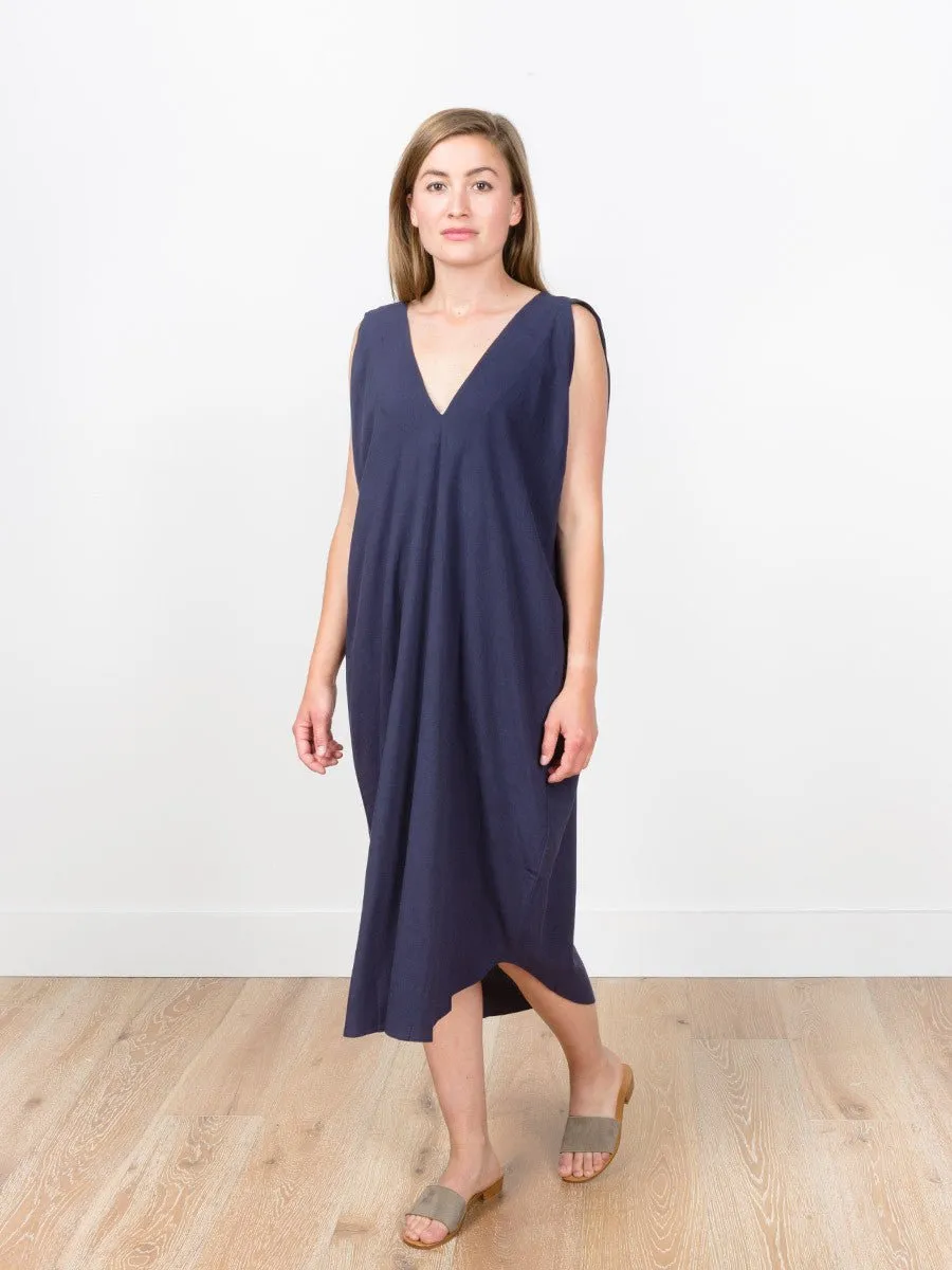 reversible maxi - navy