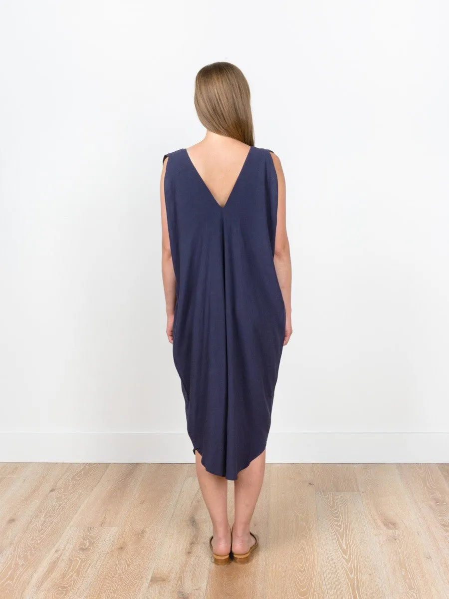 reversible maxi - navy