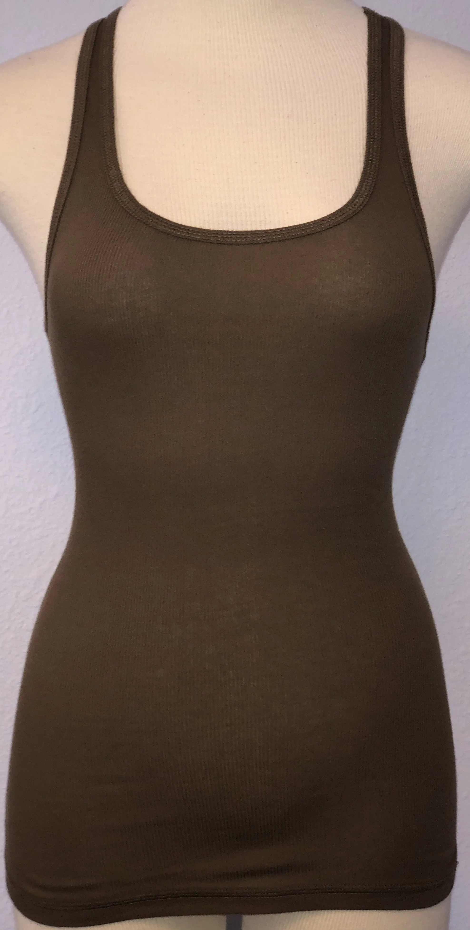 RIBBED TANK TOP