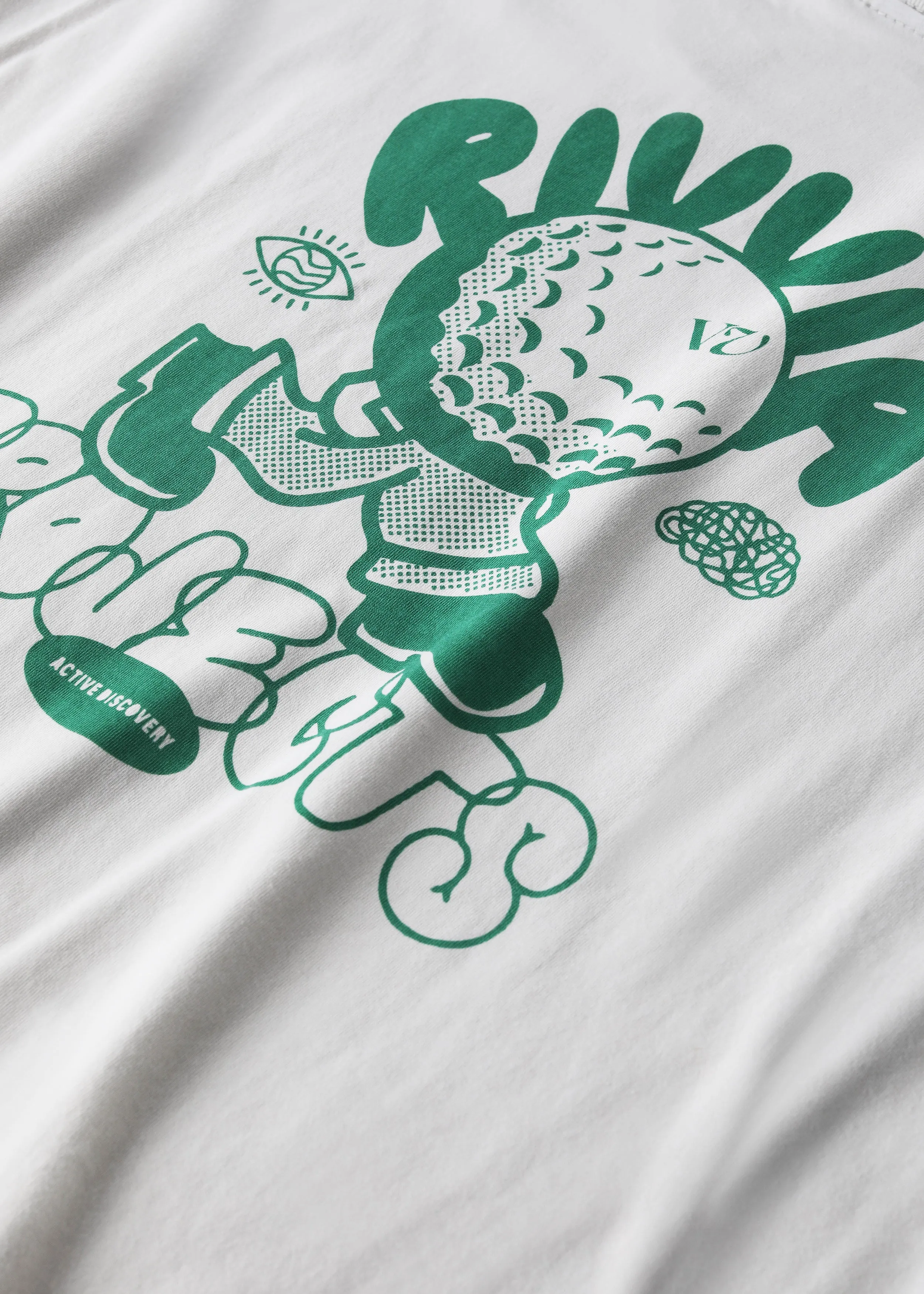 RIVVIA GOLF HEAD T-SHIRT - OFF WHITE