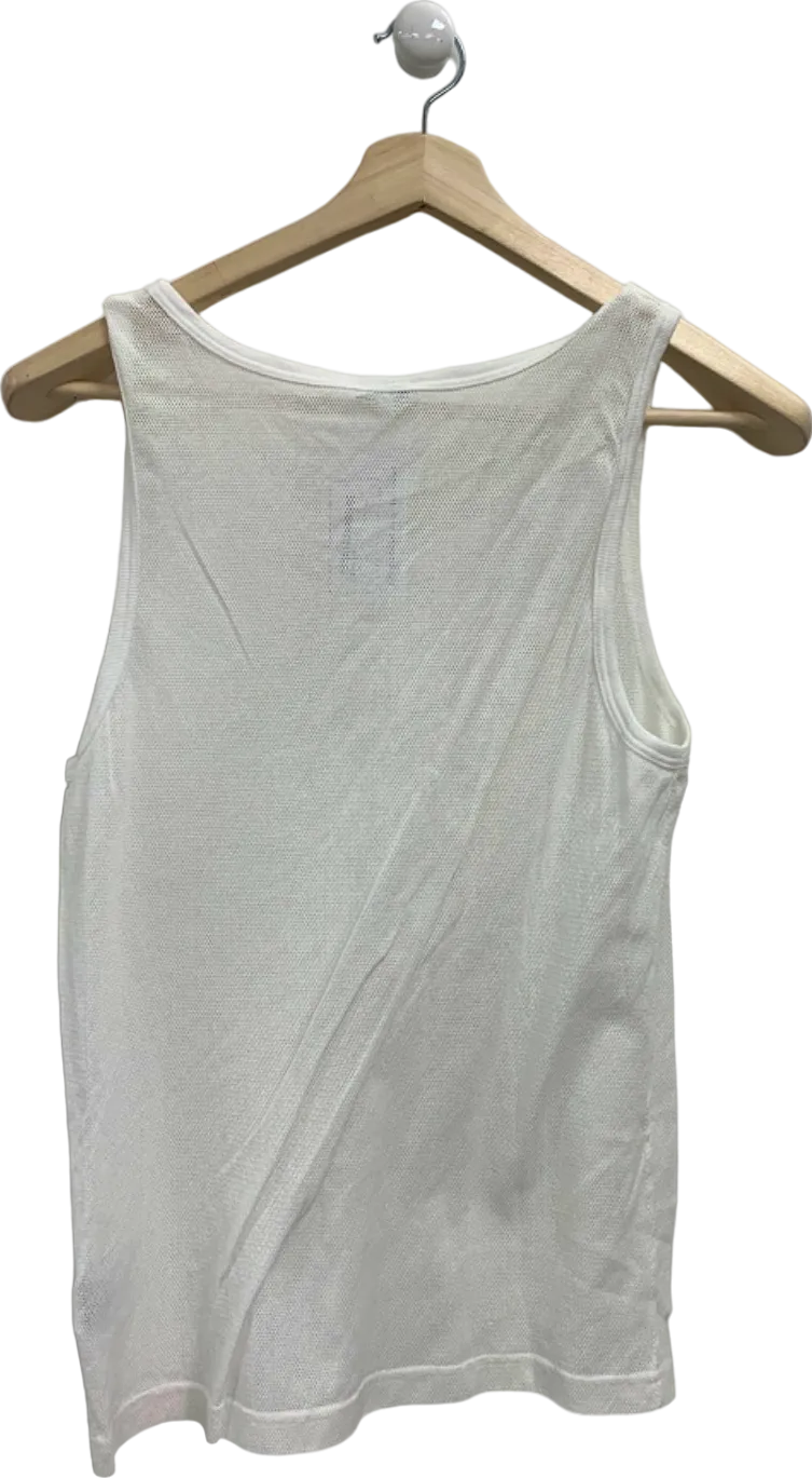 Ron Dorff White Sleeveless Top UK M