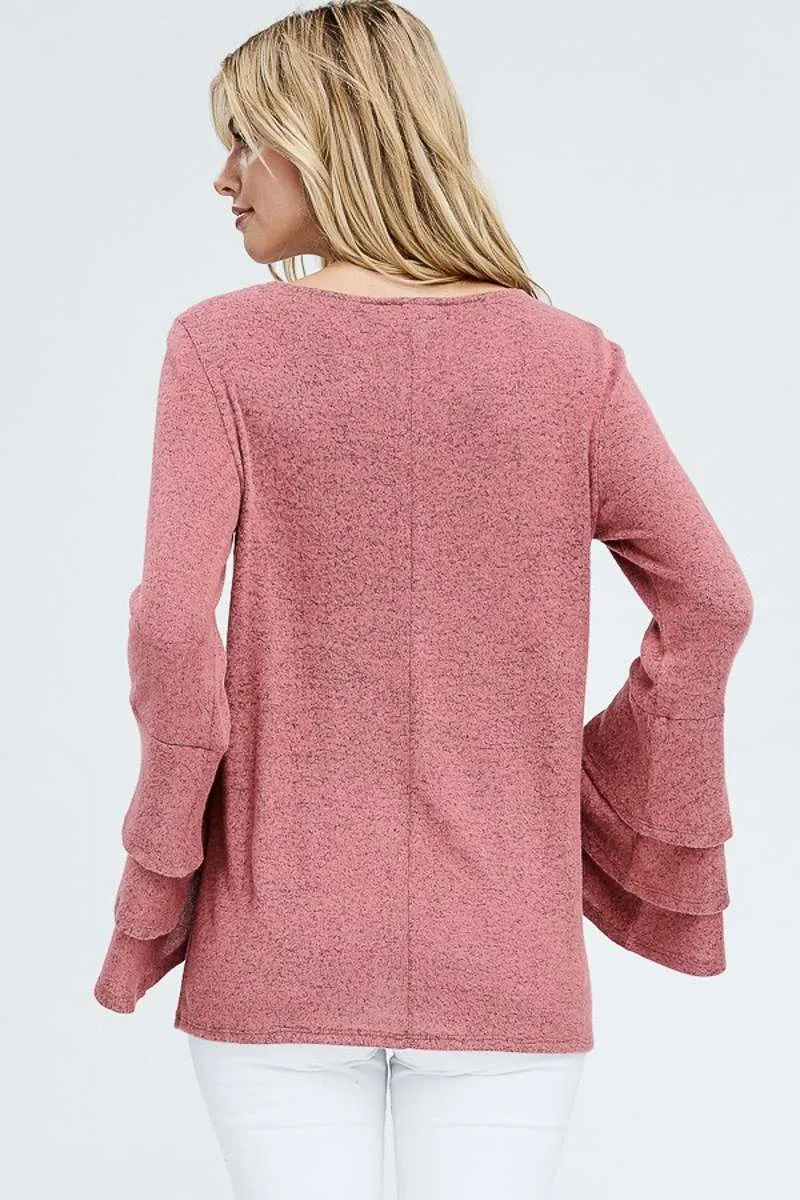 Rule The Scene - Bell Sleeve Sweater