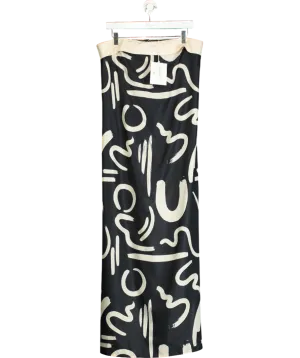Runaway The Label Black Alba Maxi Dress UK 12