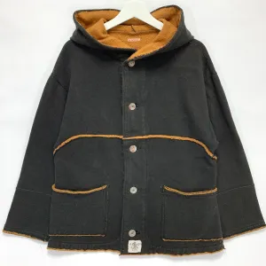 [S] Kapital Hooded Sweat Jacket Dark Brown