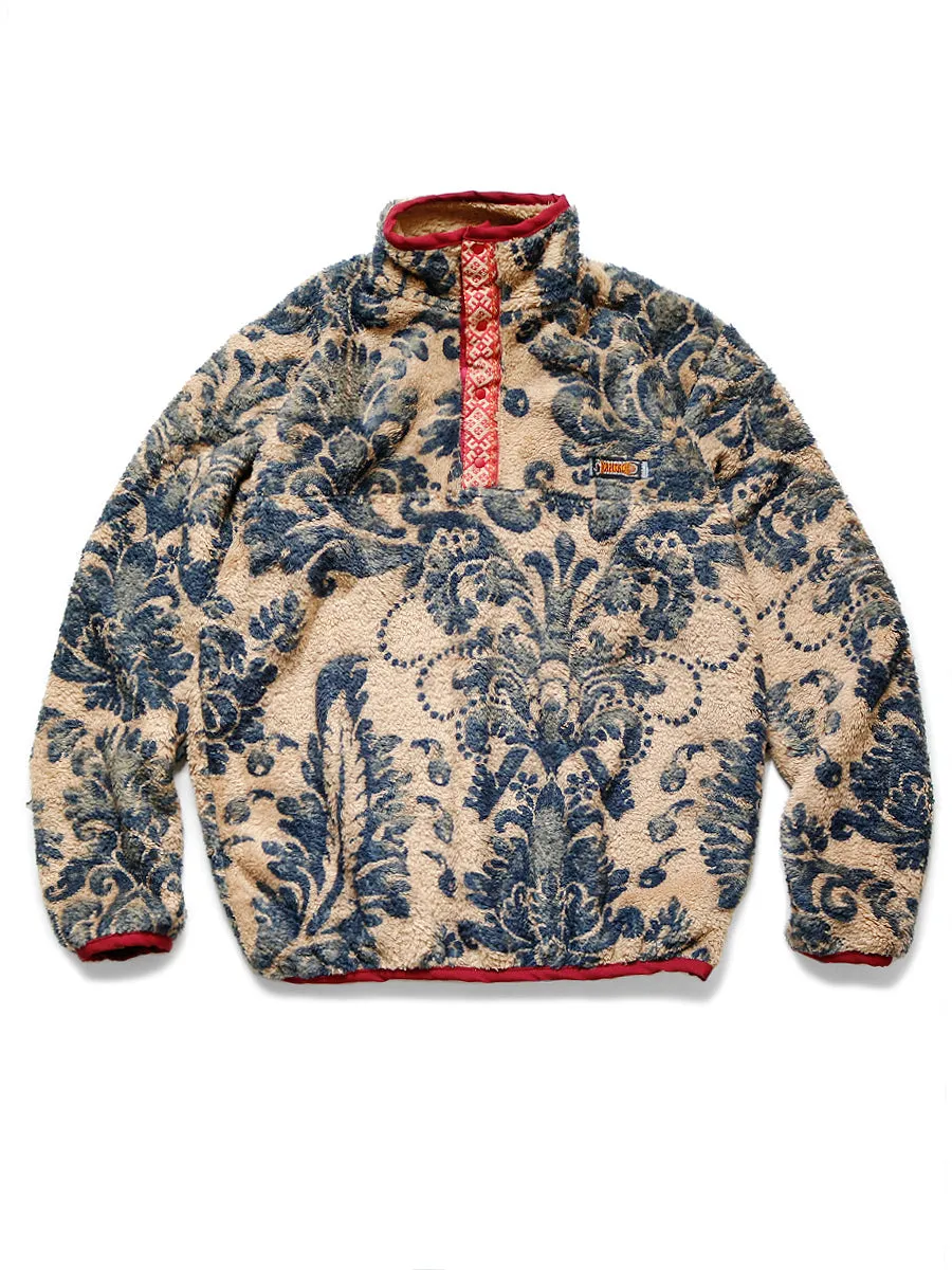 [S~2XL] DS! Kapital Damask Fleece Snap Pullover Jacket