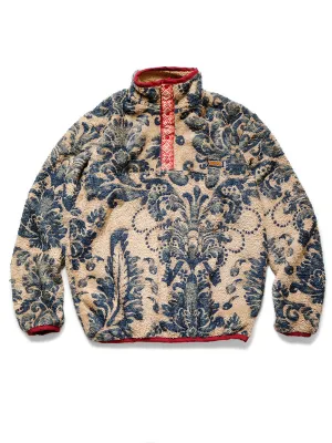 [S~2XL] DS! Kapital Damask Fleece Snap Pullover Jacket