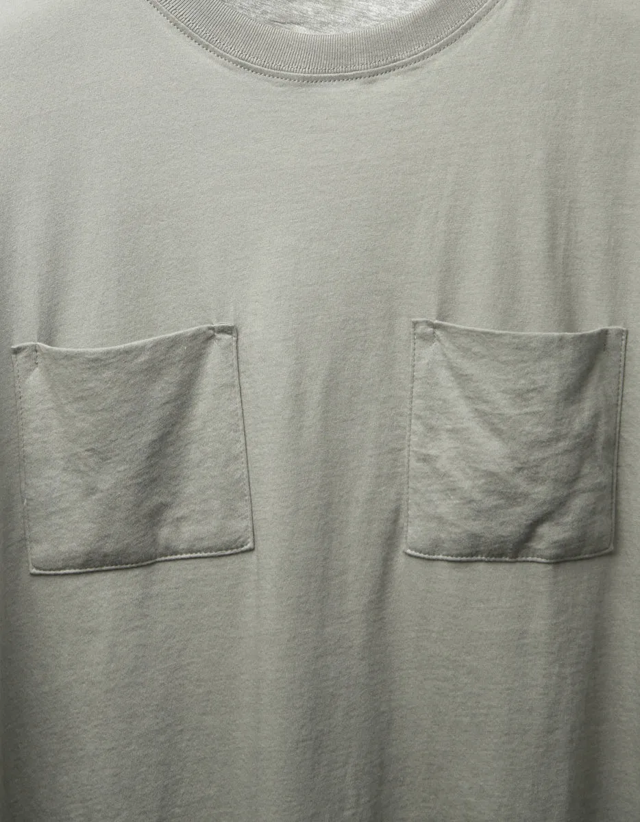 Sage Dual Pocket Sleeveless Tee