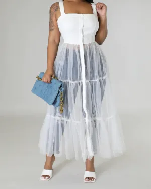 Sheer Maxi Dress