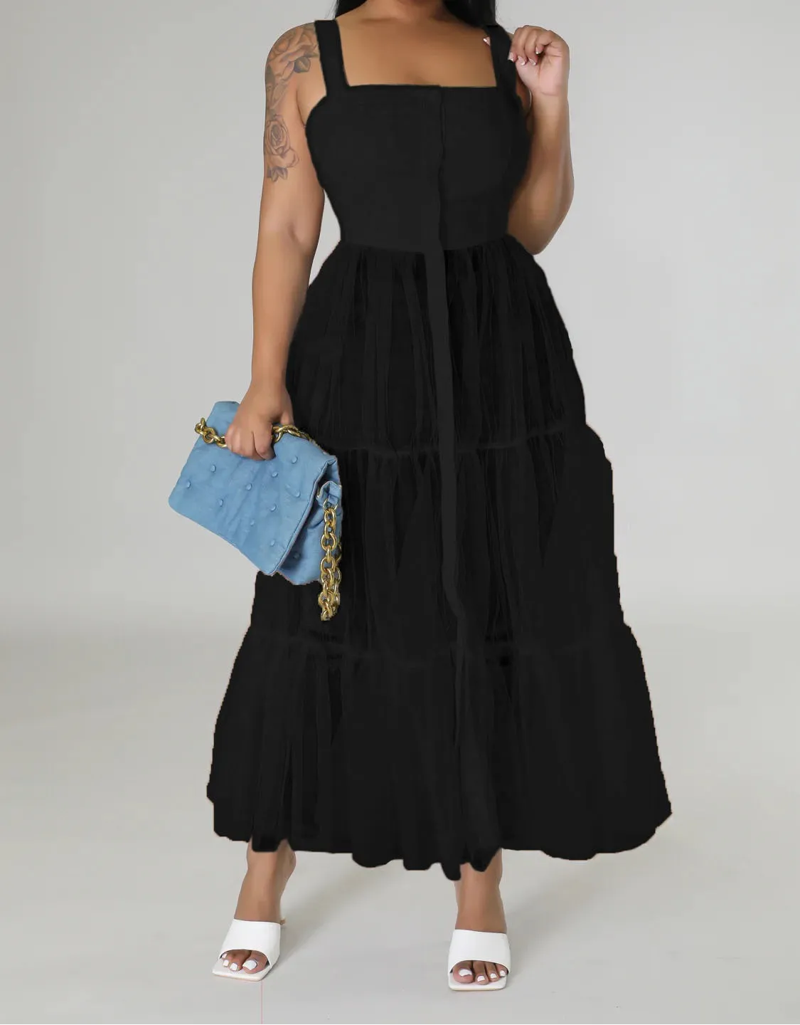 Sheer Maxi Dress