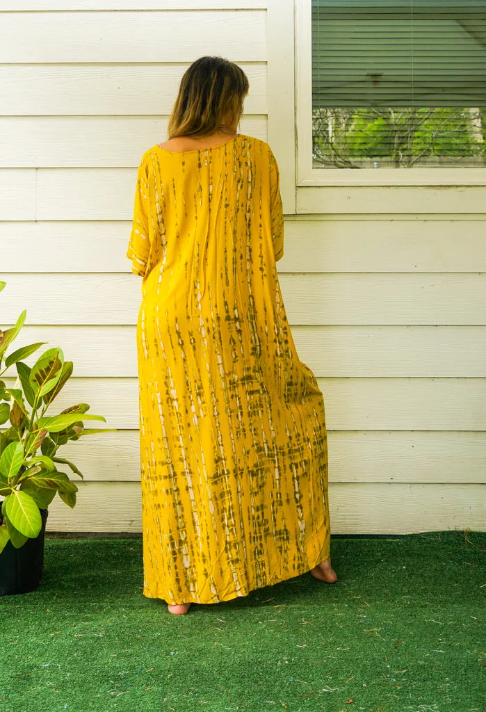 Shibori Tie Dye Cover Up
