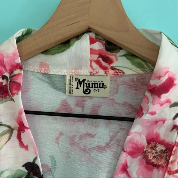 Show Me Your MuMu Brie Garden Of Blooms Floral Midi Belted Robe S Romantic Beach