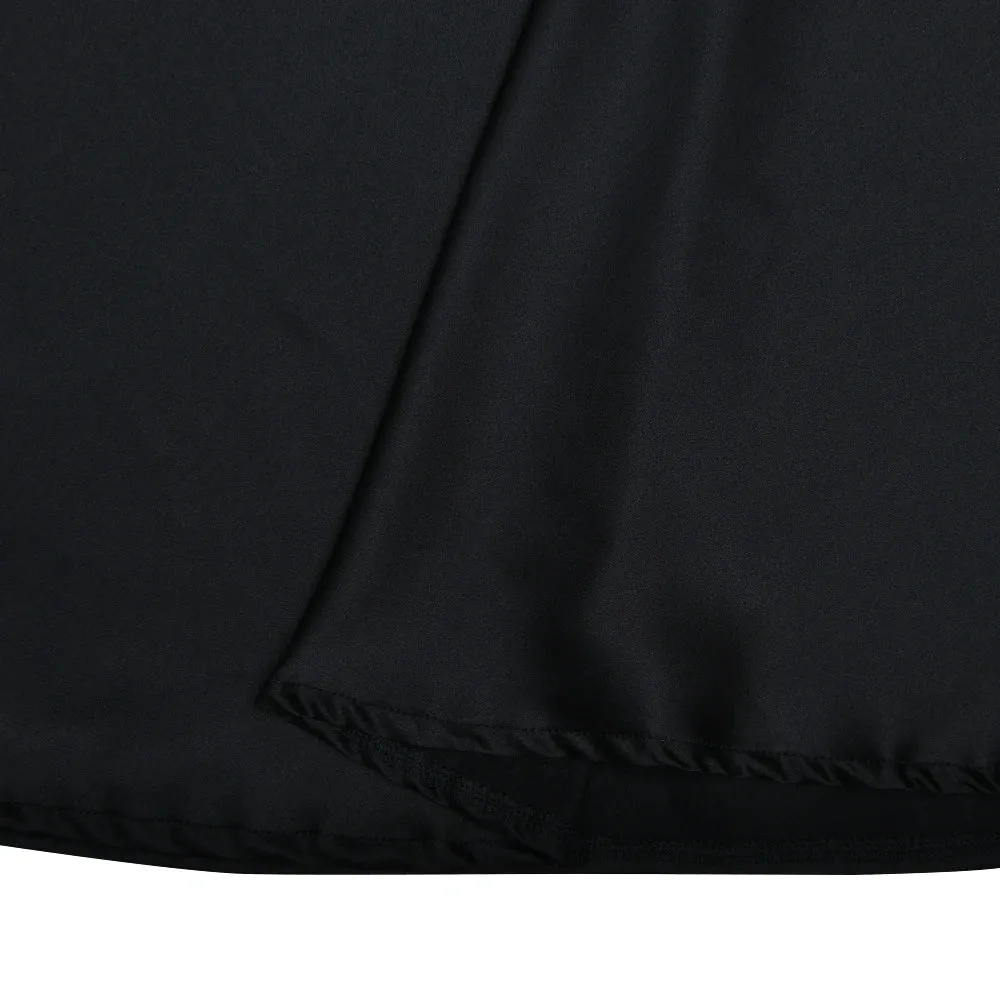 Sleeveless Satin Patchwork Hollow Out Long Dress for Women - Sexy, Elastic, and Elegant Maxi Evening Gown