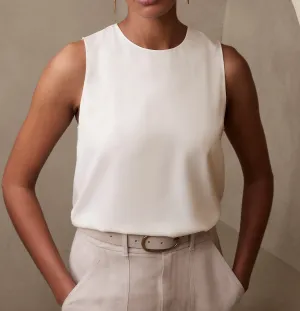 Sleeveless Shell Tank