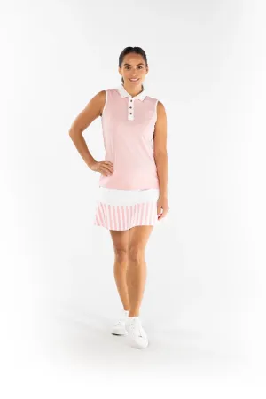 SMITH & QUINN THE ALICE TOP - PINK/WHITE