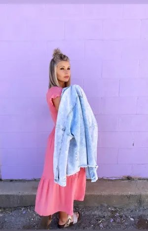 Smocked Tiered Maxi Dress