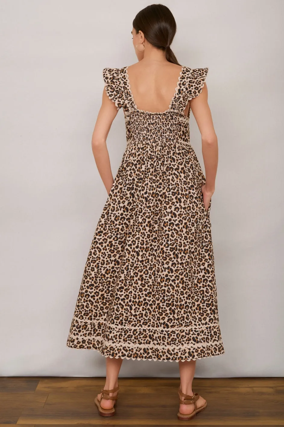 Sophia Dress - Leopard