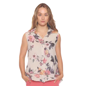 Sorella White Floral Top