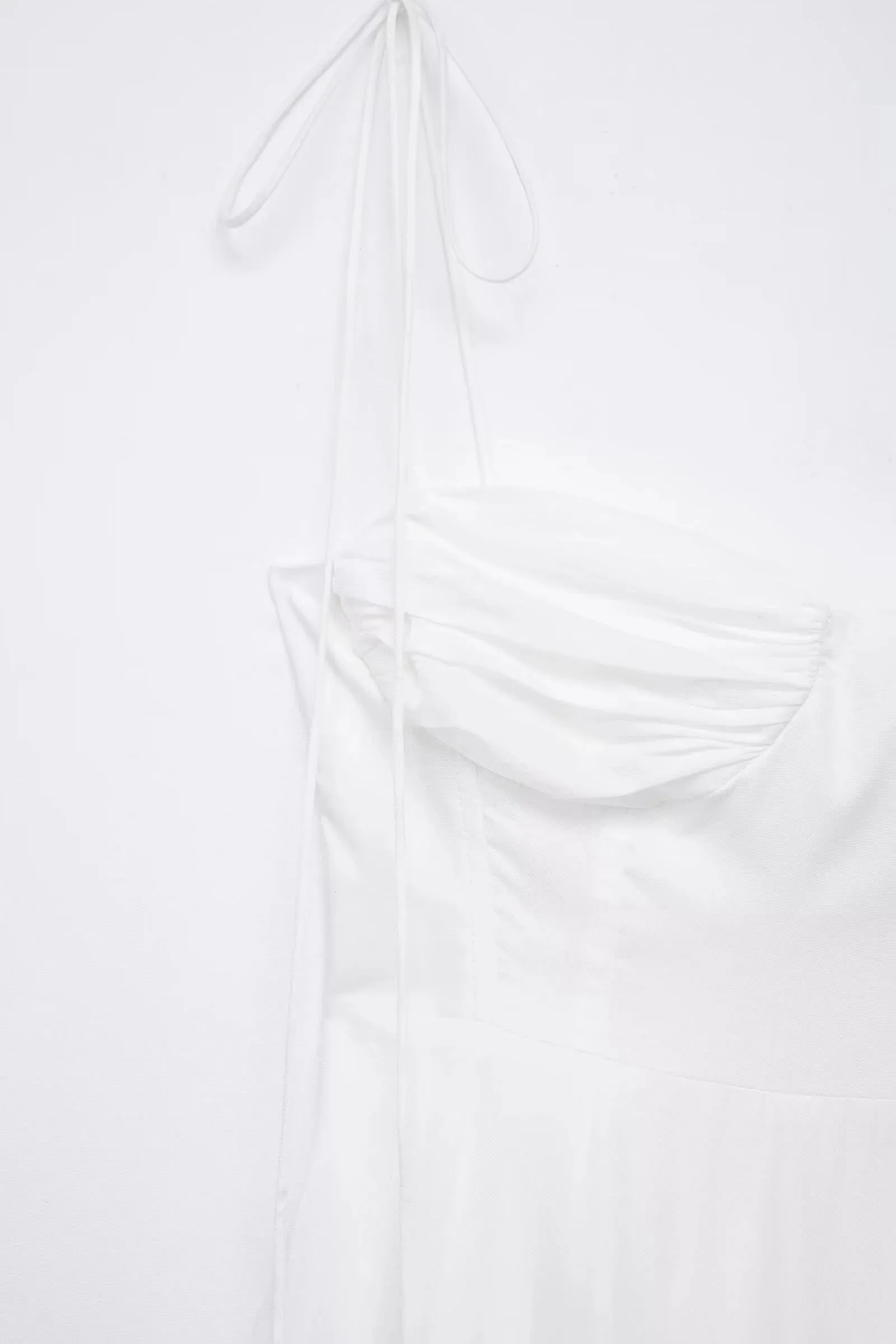 Spaghetti Straps A-Line Midi Sundress