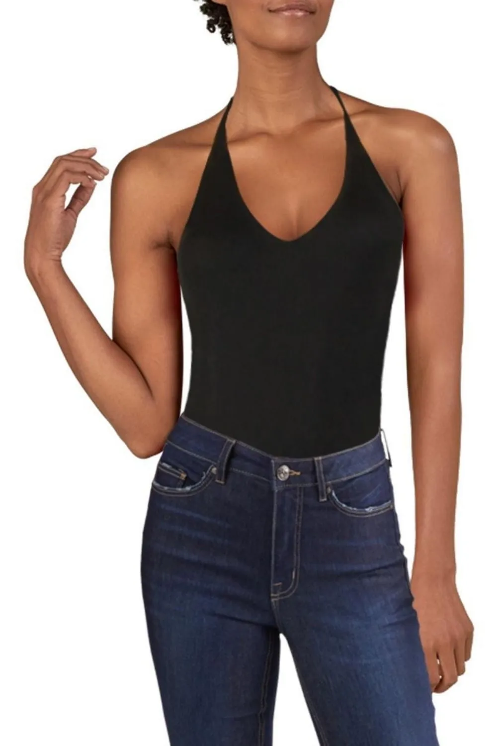Spaghetti Top Black