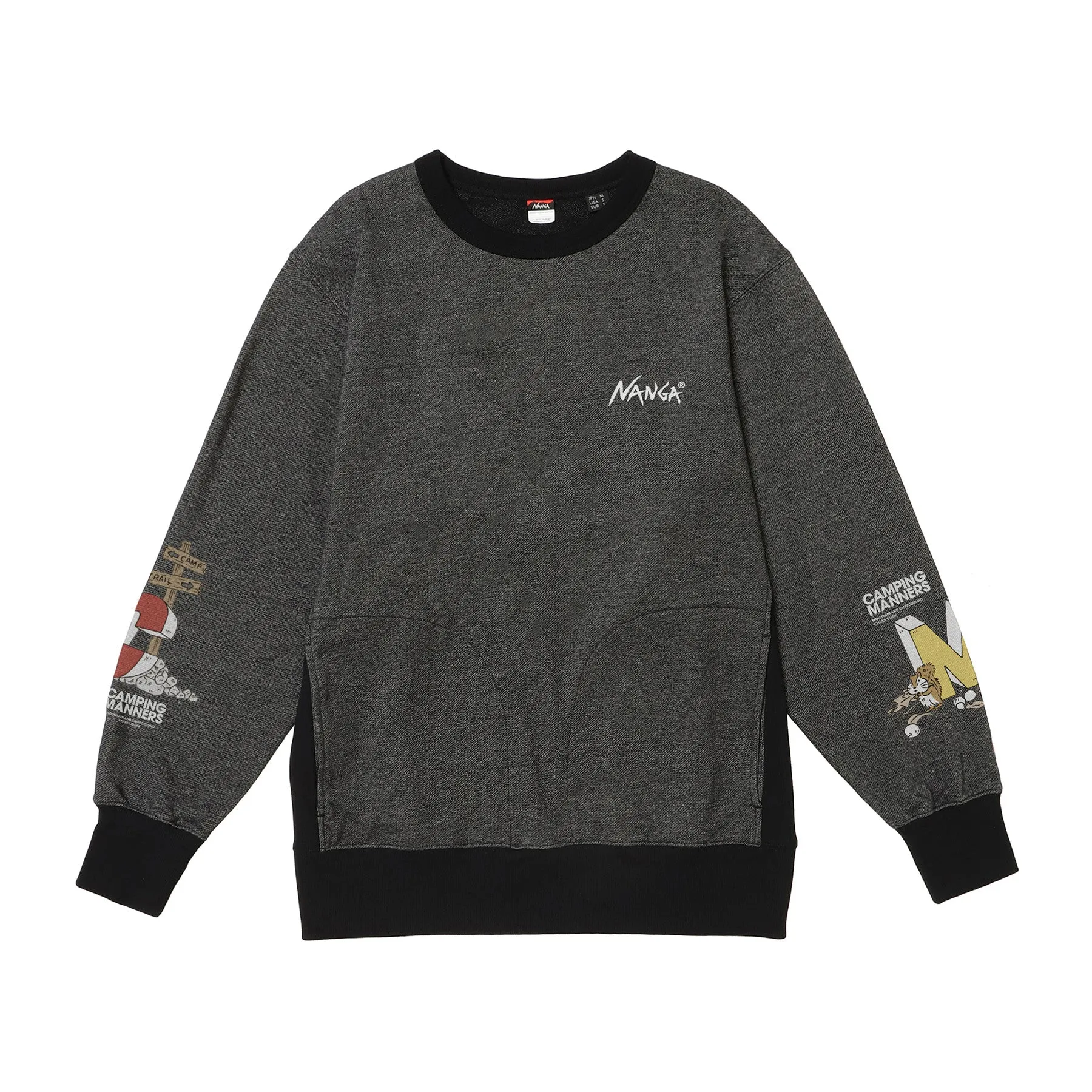 【SPECIAL PRICE】ECO HYBRID CAMPING MANNERS MT.WEATHER SWEATSHIRT(UNISEX)