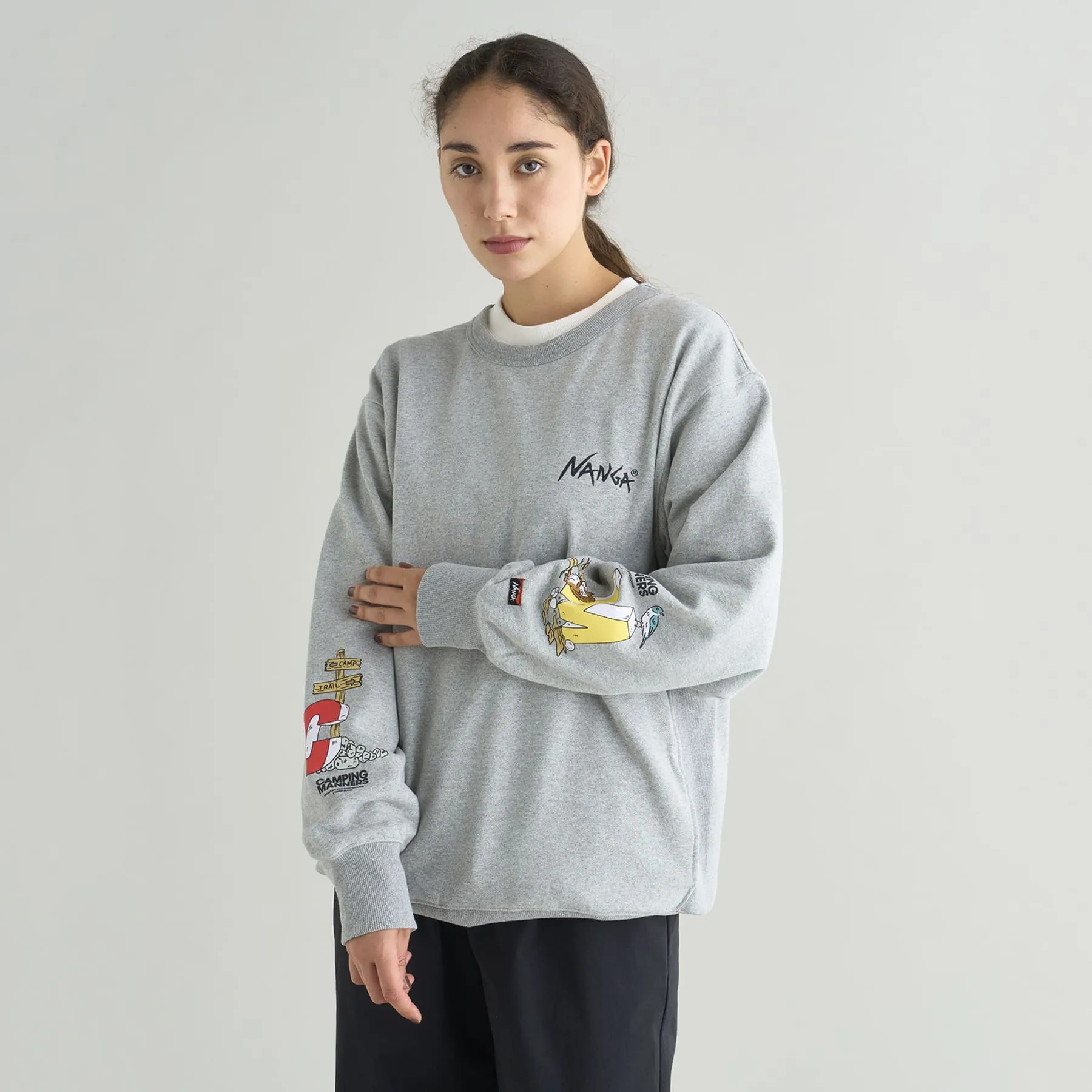 【SPECIAL PRICE】ECO HYBRID CAMPING MANNERS MT.WEATHER SWEATSHIRT(UNISEX)