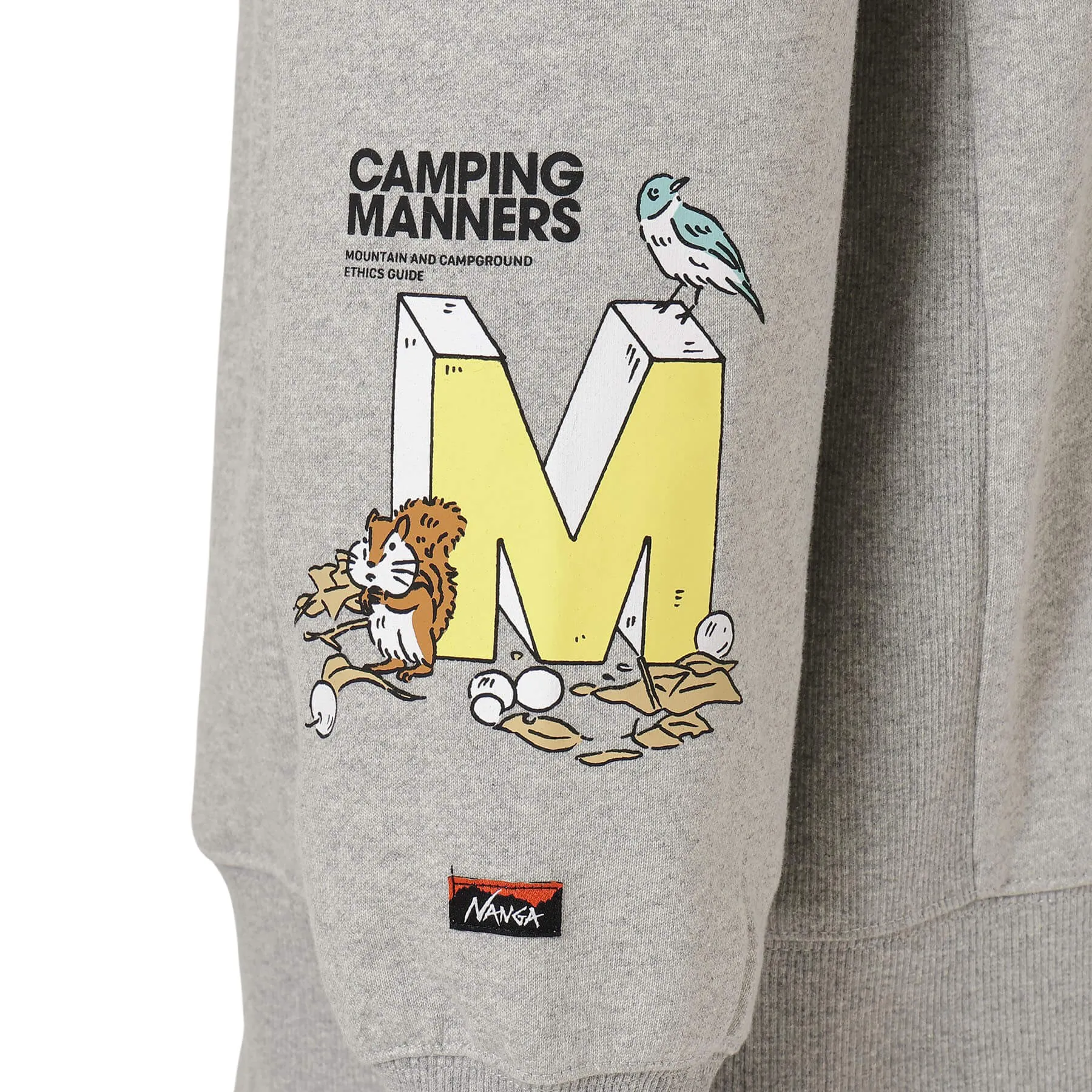 【SPECIAL PRICE】ECO HYBRID CAMPING MANNERS MT.WEATHER SWEATSHIRT(UNISEX)