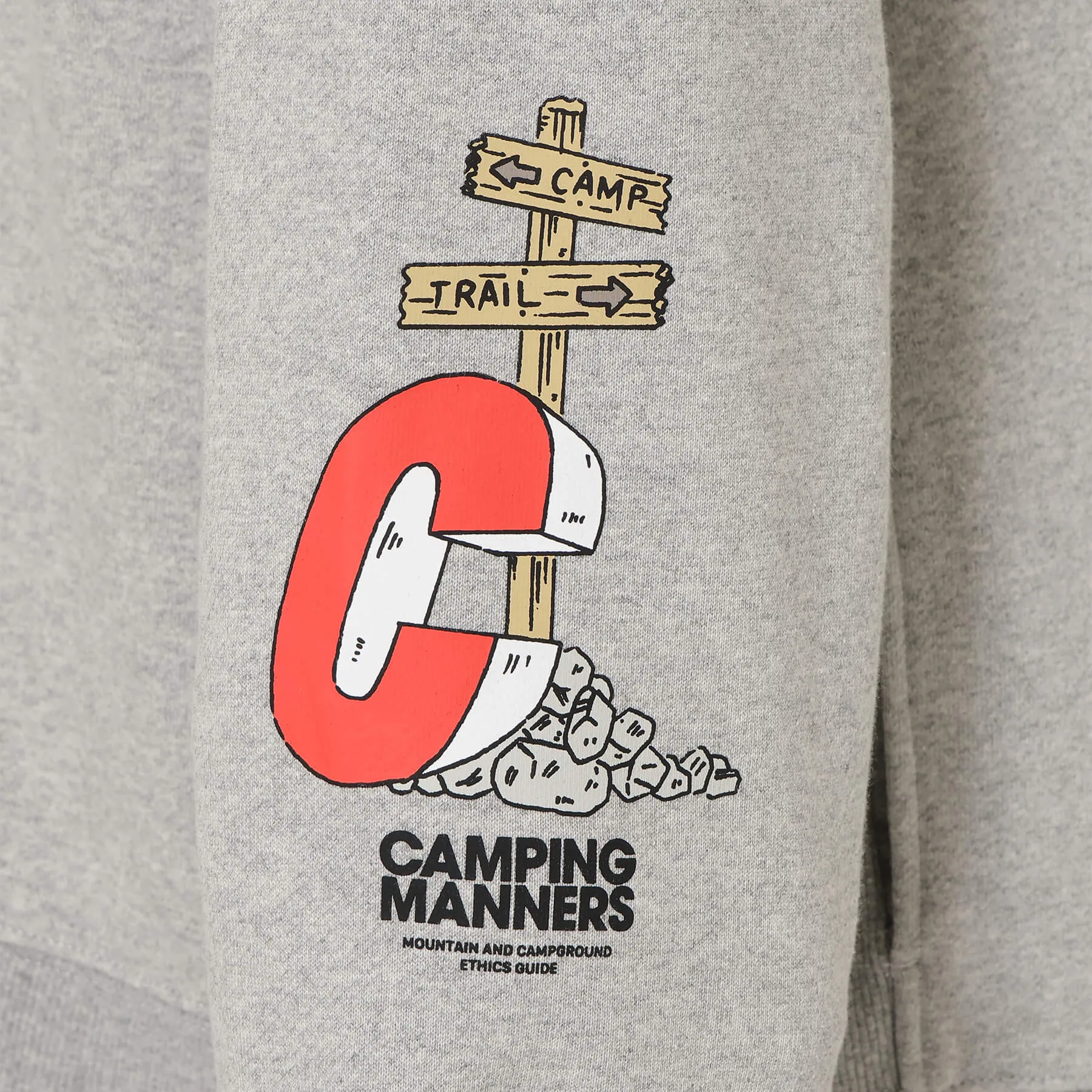 【SPECIAL PRICE】ECO HYBRID CAMPING MANNERS MT.WEATHER SWEATSHIRT(UNISEX)