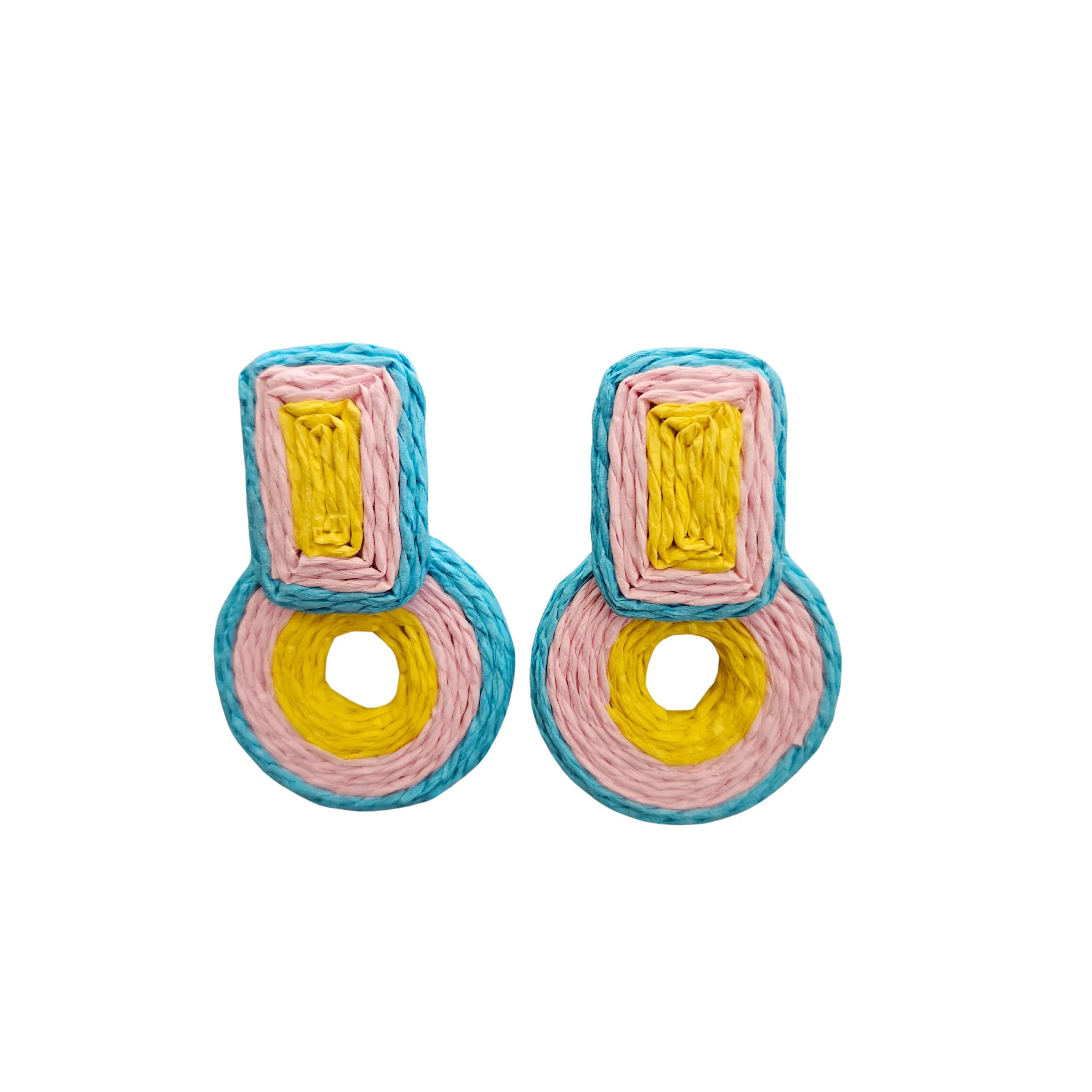 Summer Multi Color Statement Earring