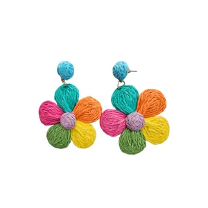 Summer Multi Color Statement Earring