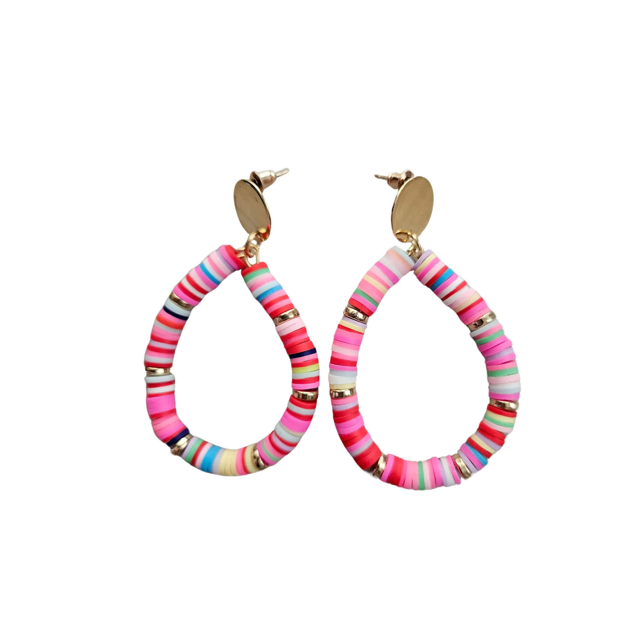 Summer Multi Color Statement Earring
