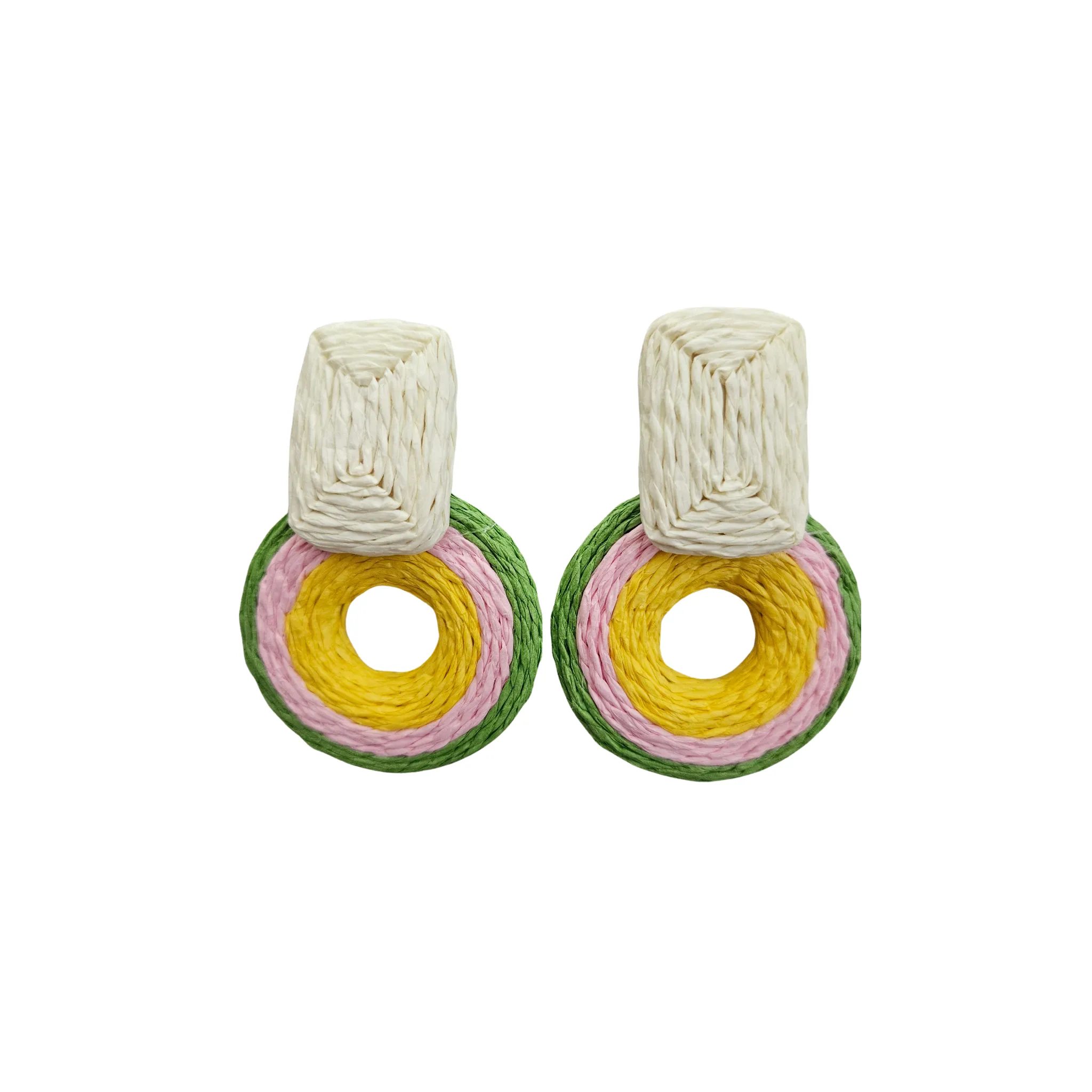 Summer Multi Color Statement Earring