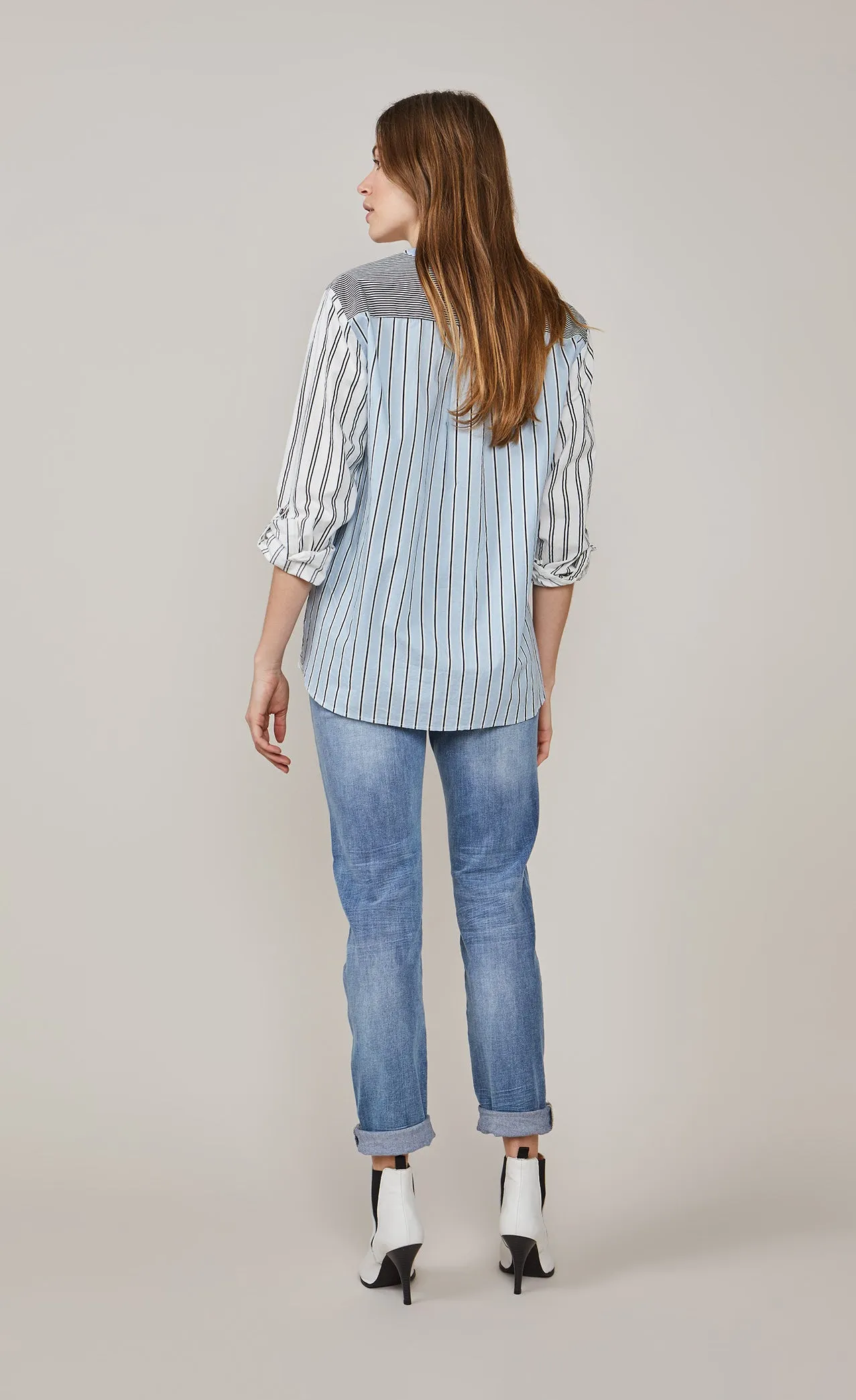 Summum Mixed Striped Shirt