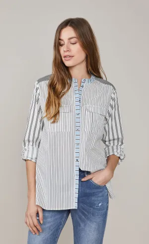 Summum Mixed Striped Shirt