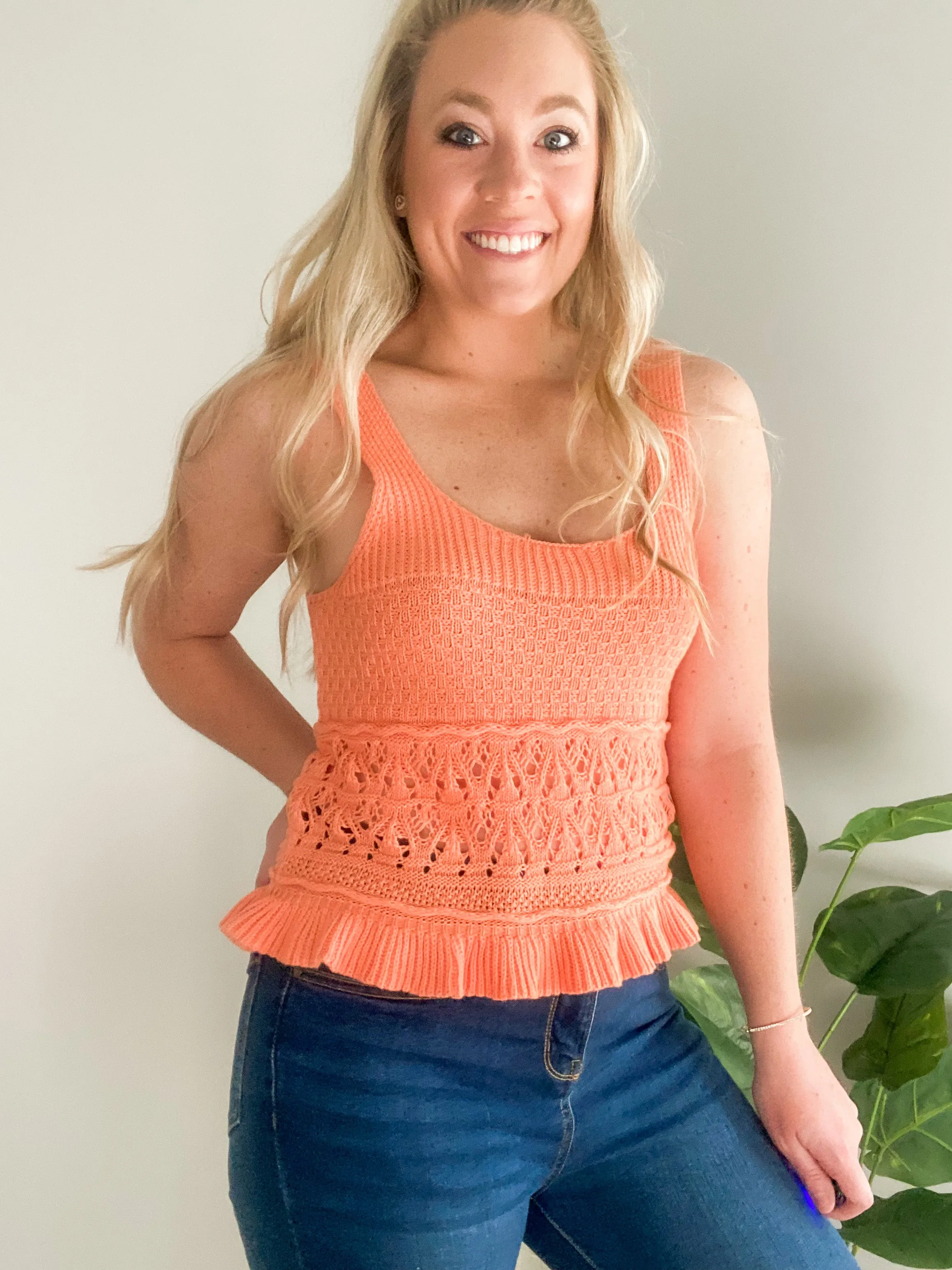 Sunset Crochet Top