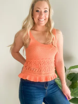 Sunset Crochet Top