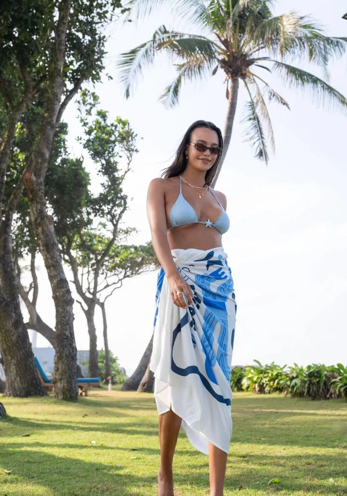 Sunshine Lagi Sarong - Blue