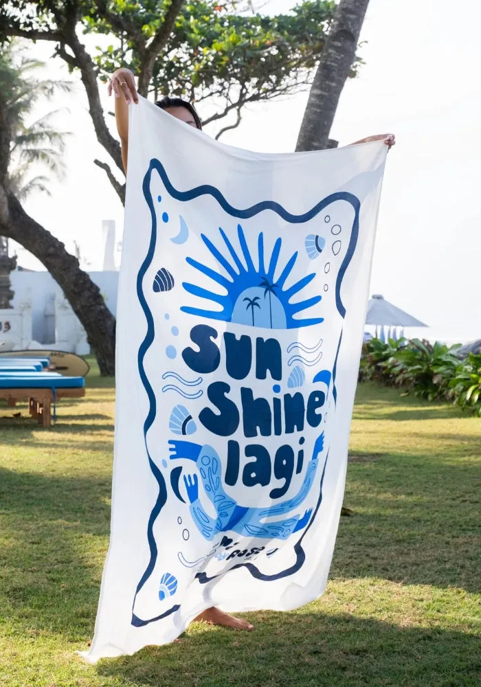Sunshine Lagi Sarong - Blue