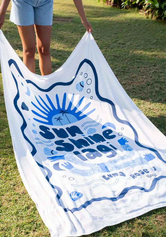 Sunshine Lagi Sarong - Blue