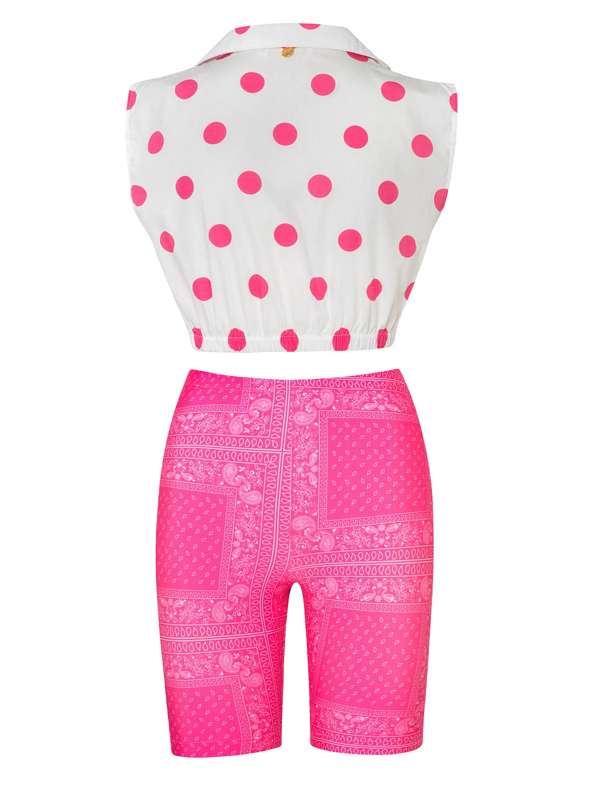 Susan Crop-Mini Bickers Short ::RET