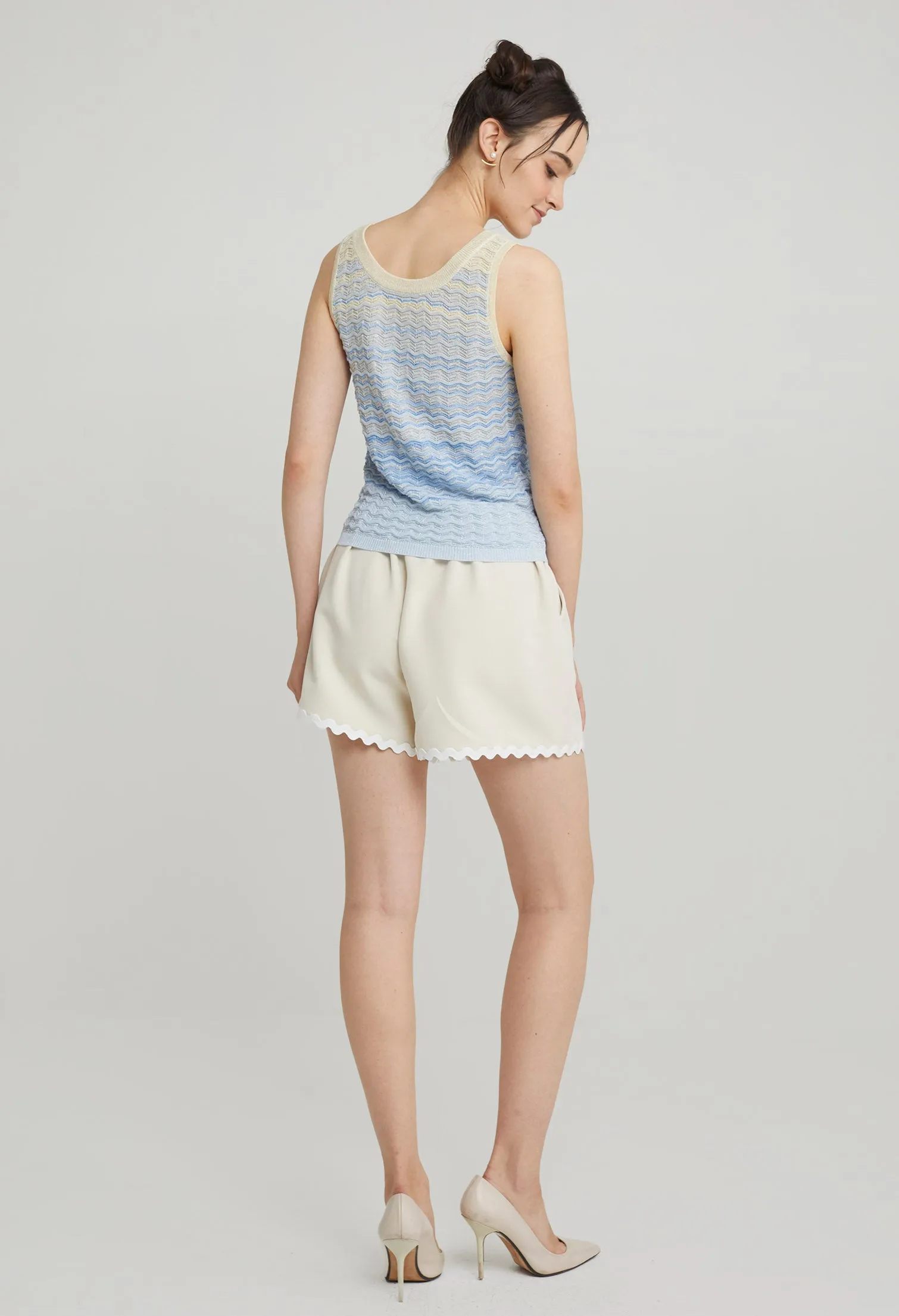 Sweet Knitted Sleeveless Top