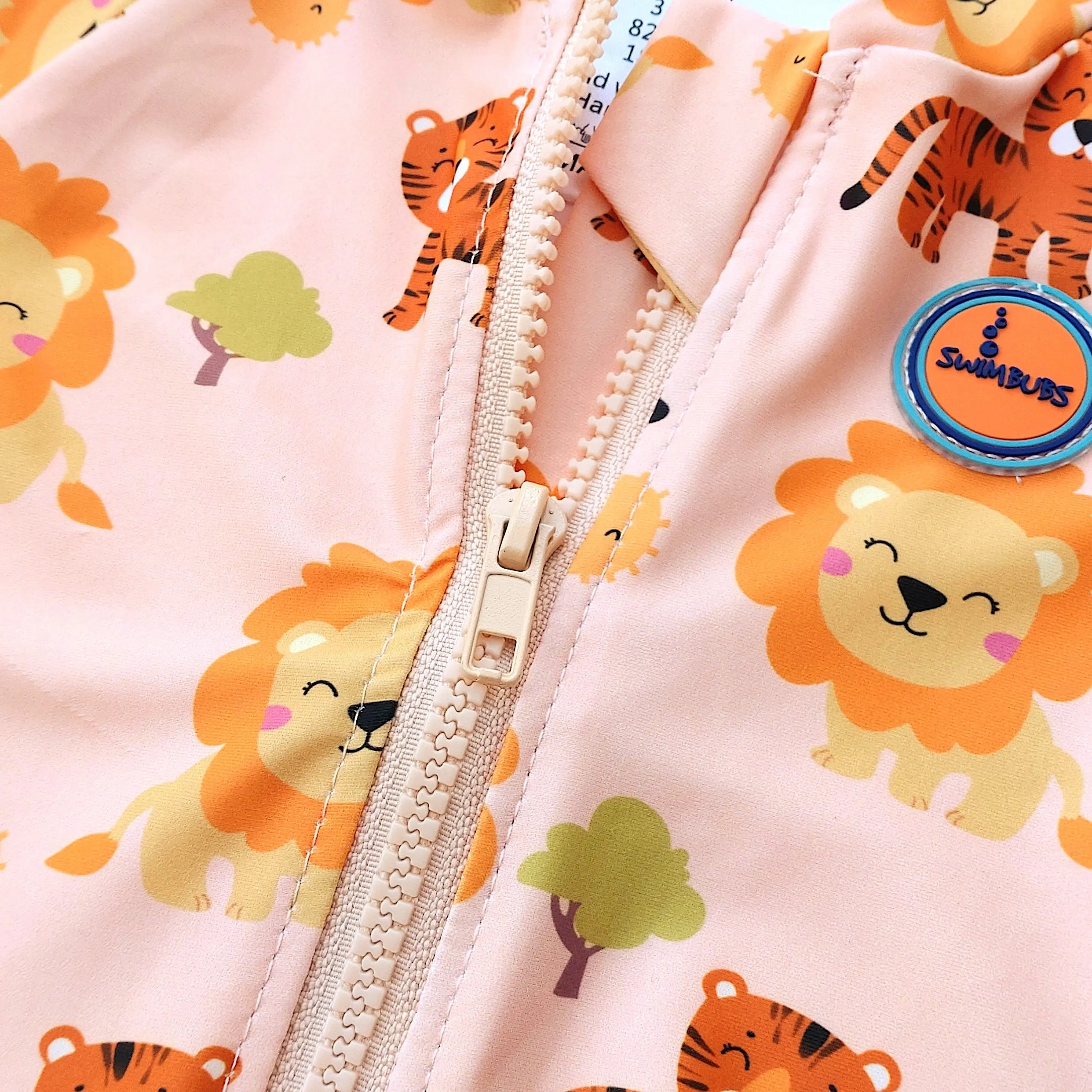 Swimsuit - Orange Lion