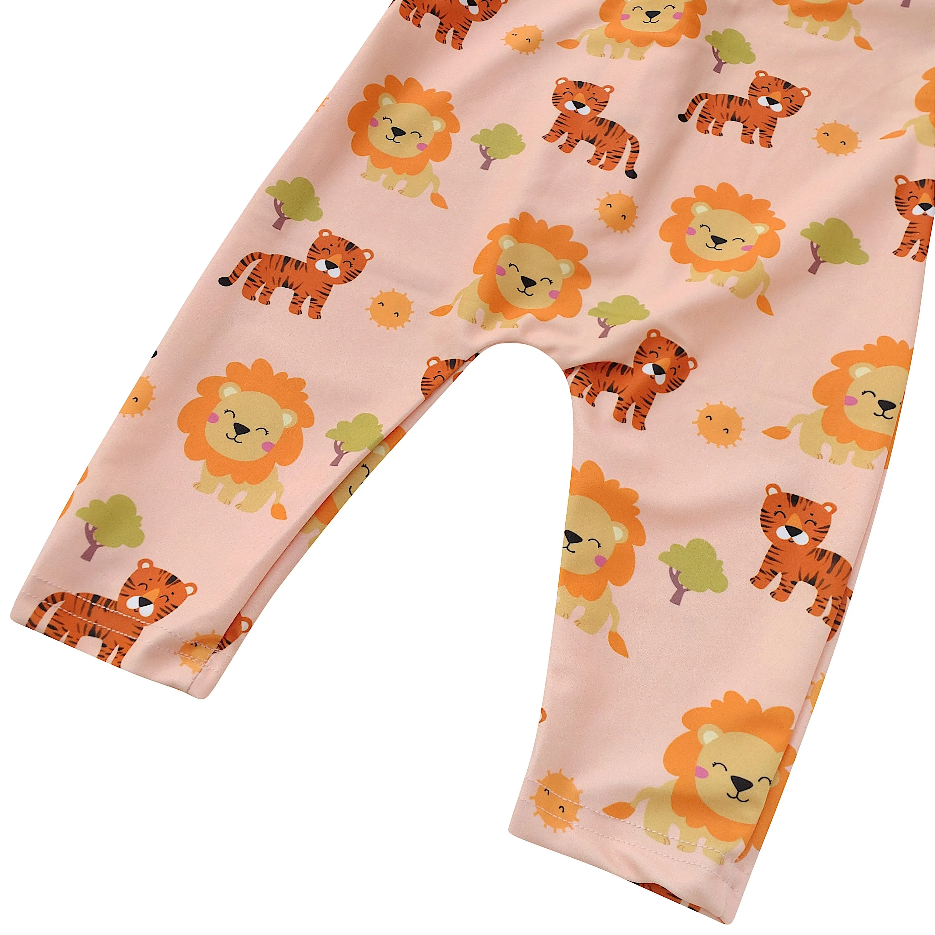 Swimsuit - Orange Lion