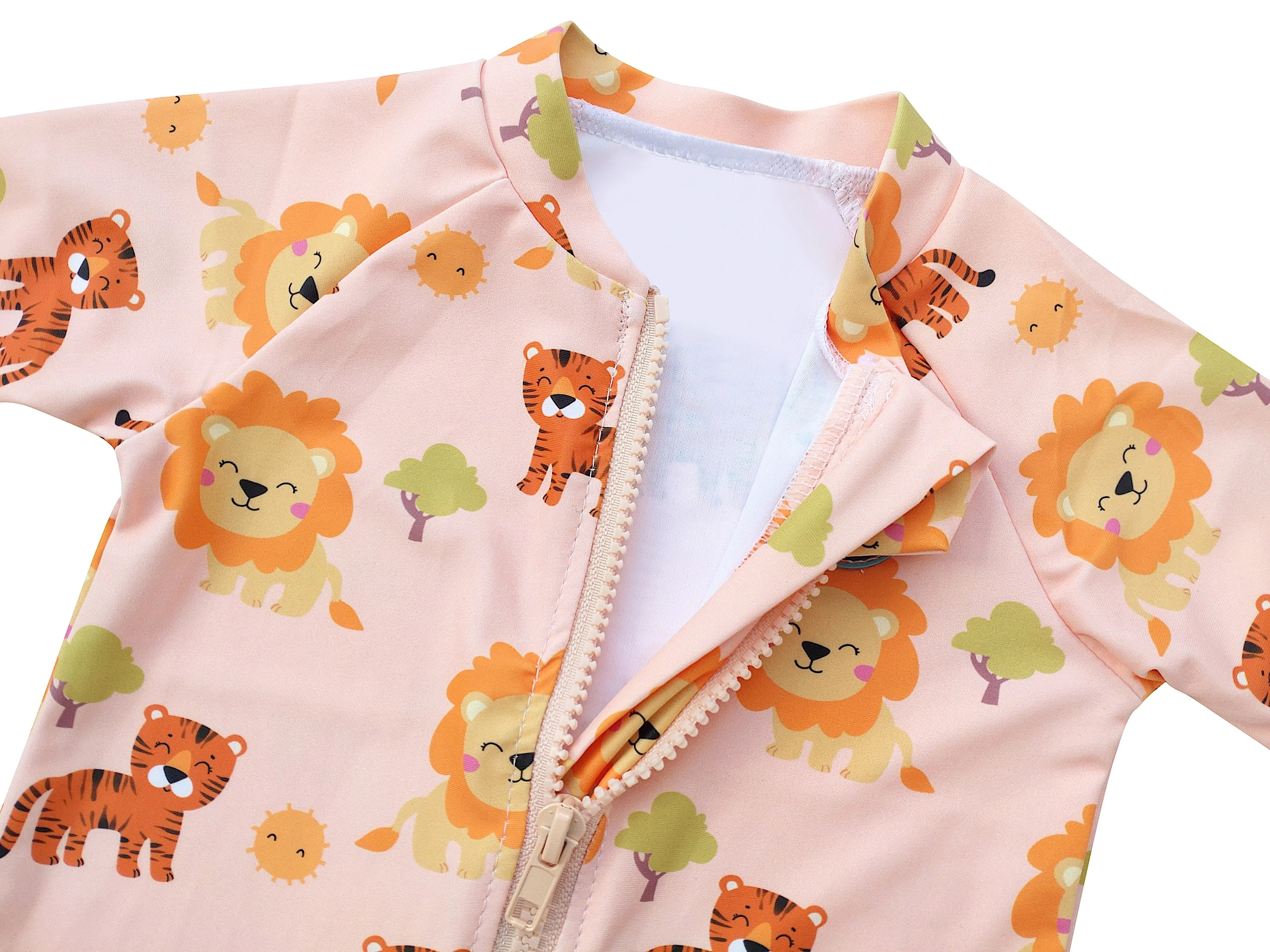 Swimsuit - Orange Lion