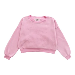 T2LOVE- OFF SHOULDER DOLMAN TOP REVERSED (pink)