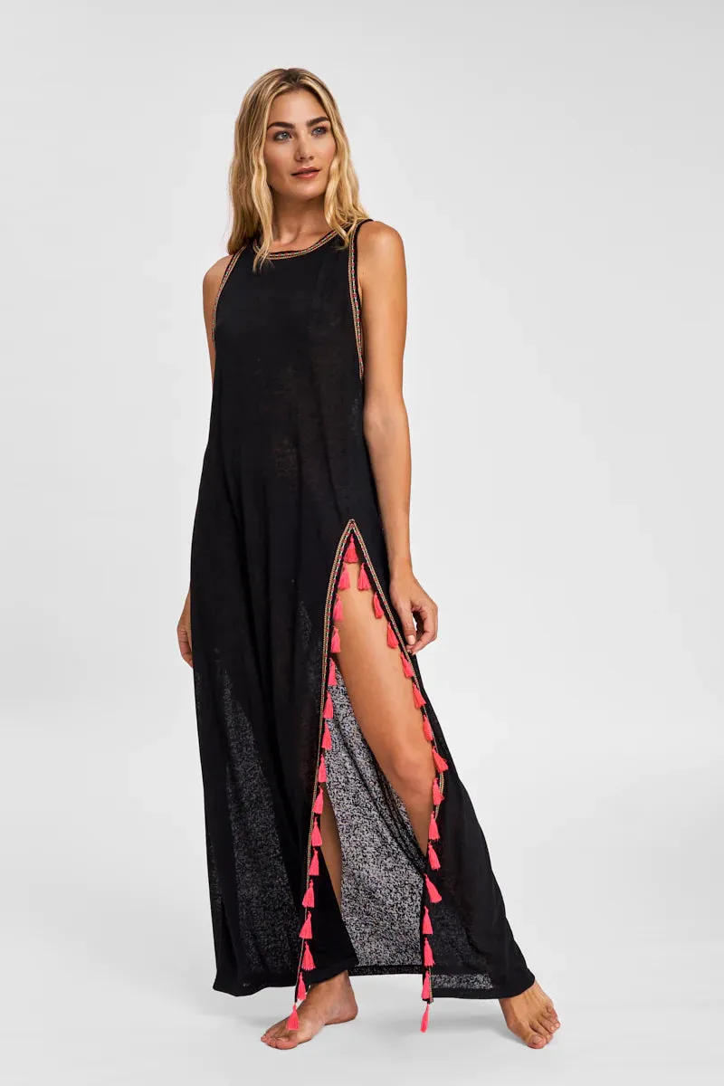 Tassel Slit Dress